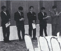 各委員会の代表者たち